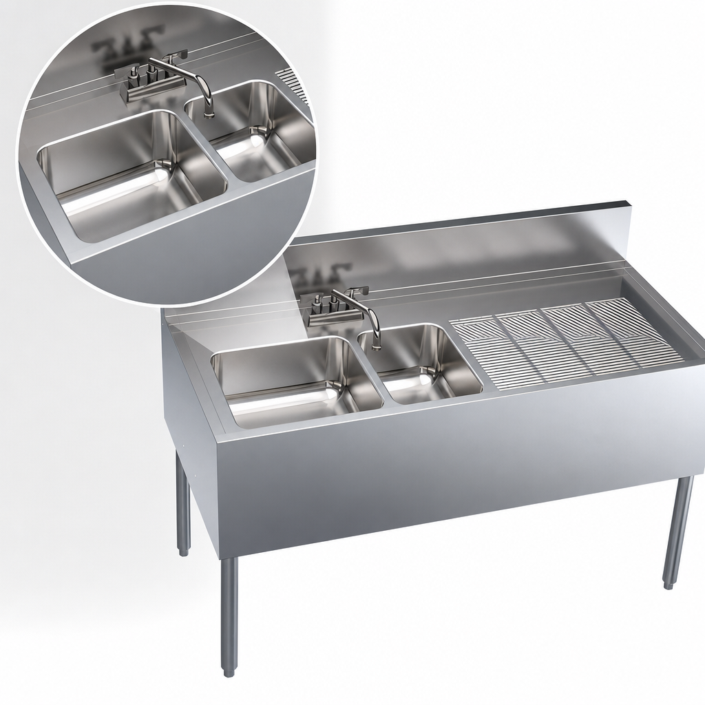 Two Compartment Sink
